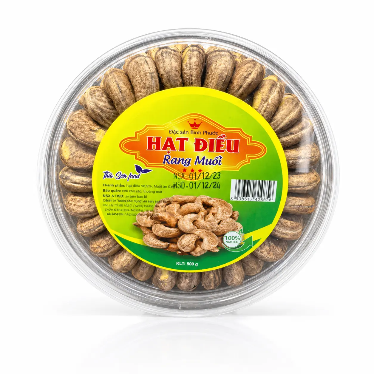 Hạt điều xếp hoa Thái Sơn
