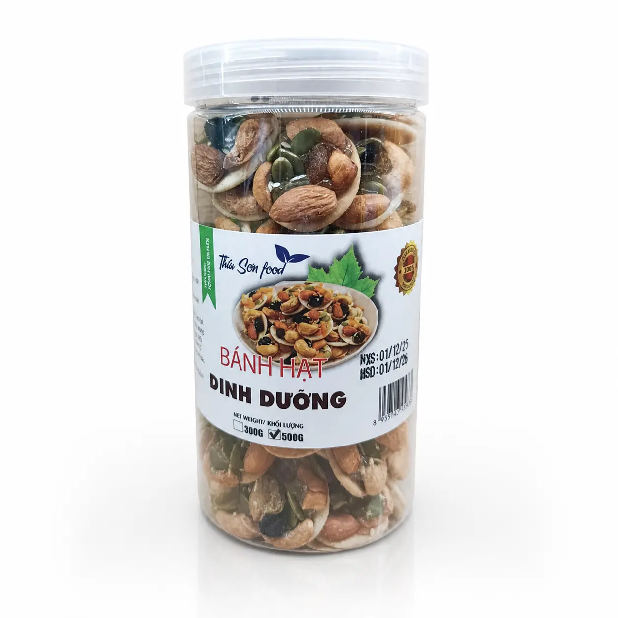 BÁNH HẠT DINH DƯỠNG 500GR