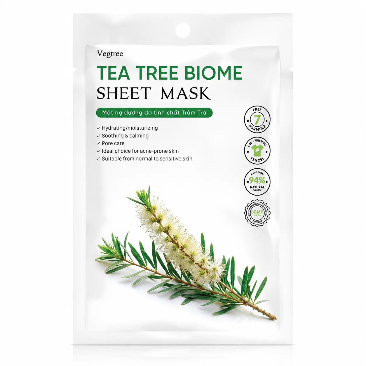 Mặt nạ vegtree tea tree Vegtree