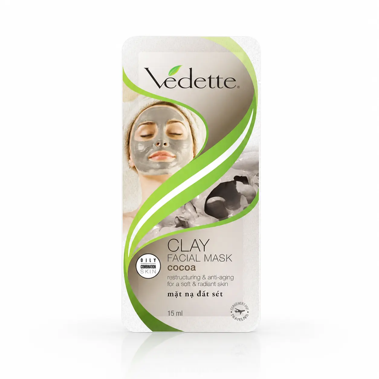 Mặt nạ đất sét bùn non Vedette 15ml Vedette