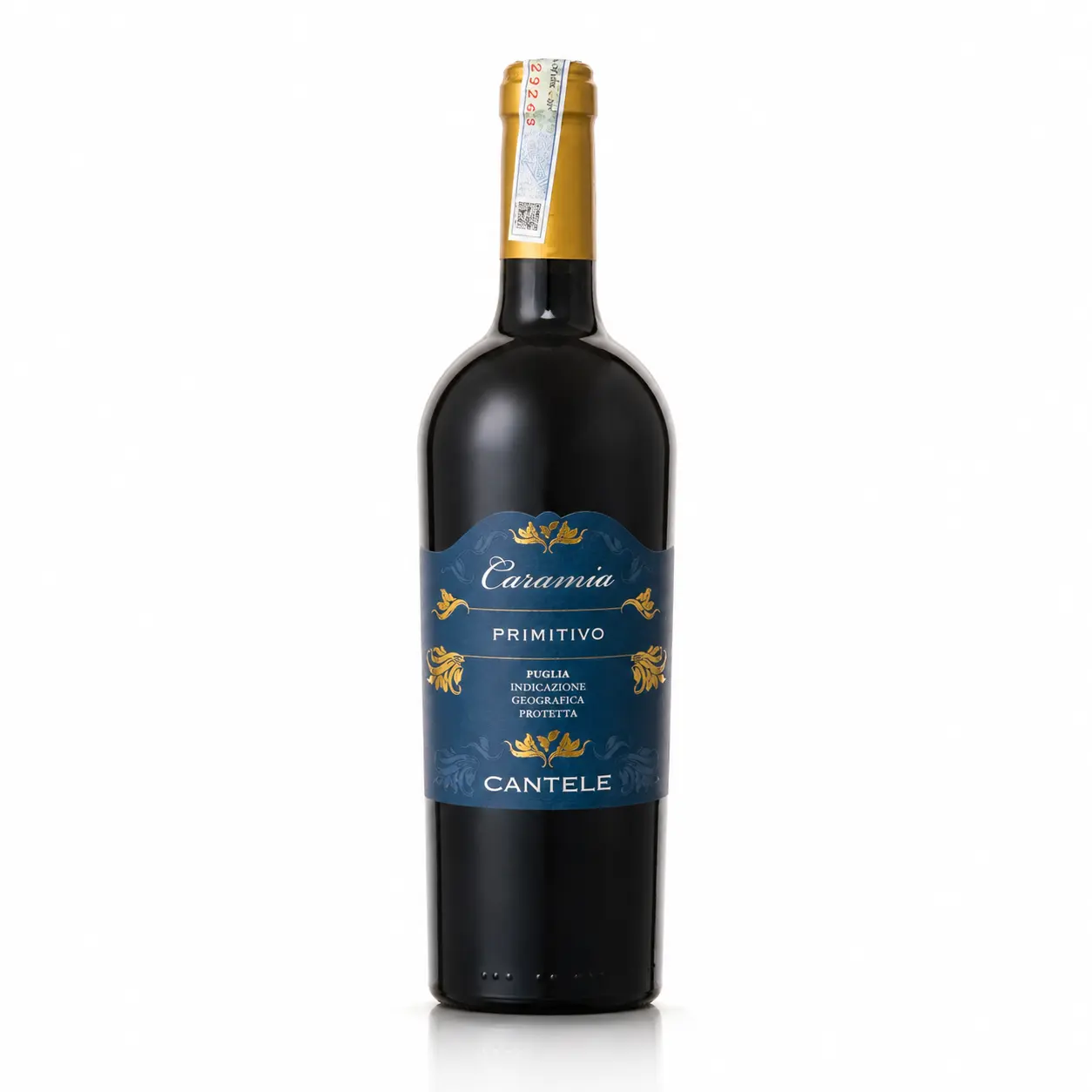 Rượu vang đỏ ý caramia Primitivo 750ml 14%vol