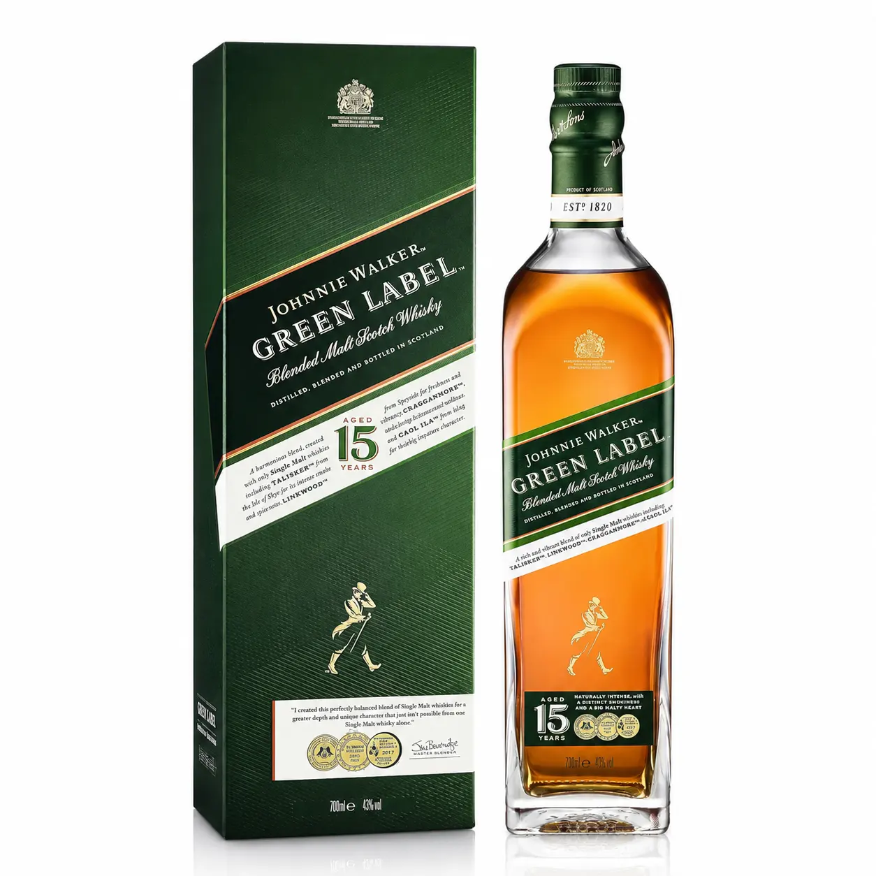 Rượu Johnnie Walker Green label 750ml