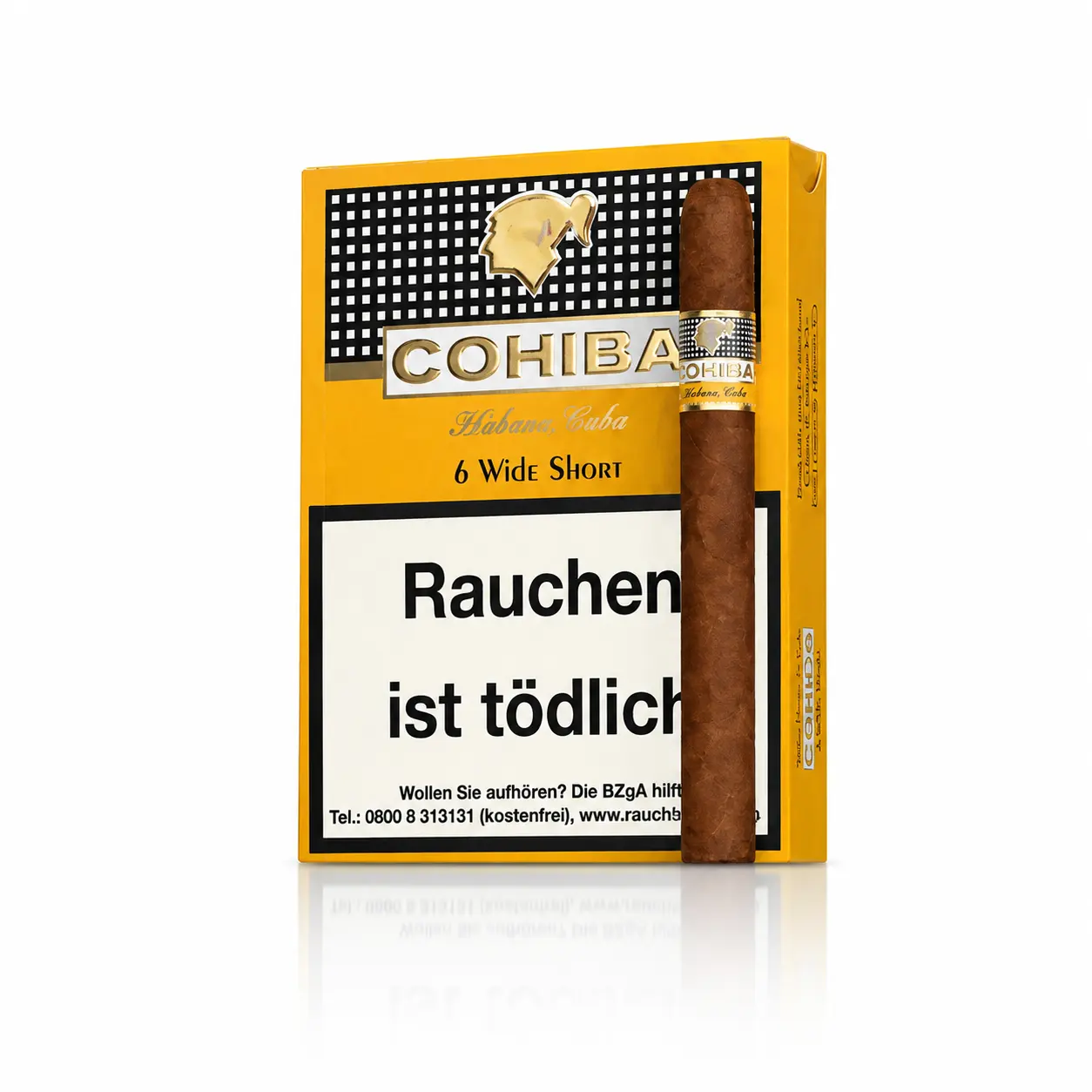 Xì gà cohiba 6 wide short