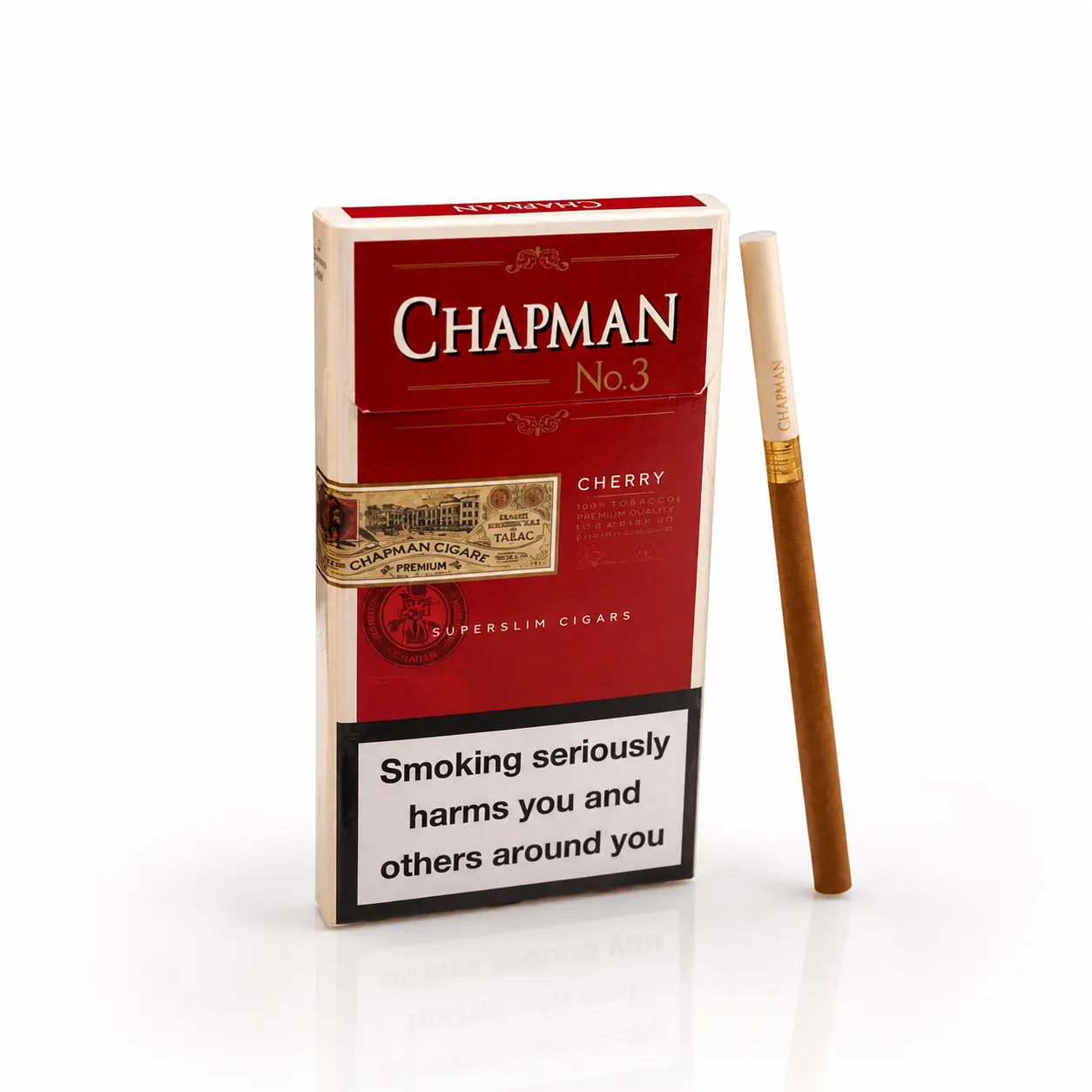 Thuốc lá chapman no.3 cherry chap đỏ Chapman No.3