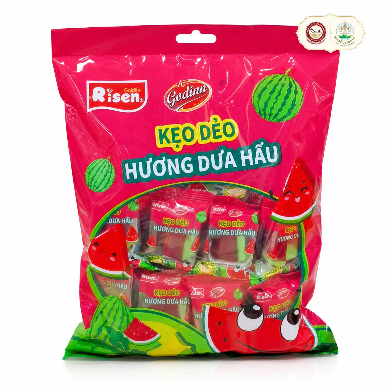 Kẹo dẻo hương dưa hấu Risen 280g