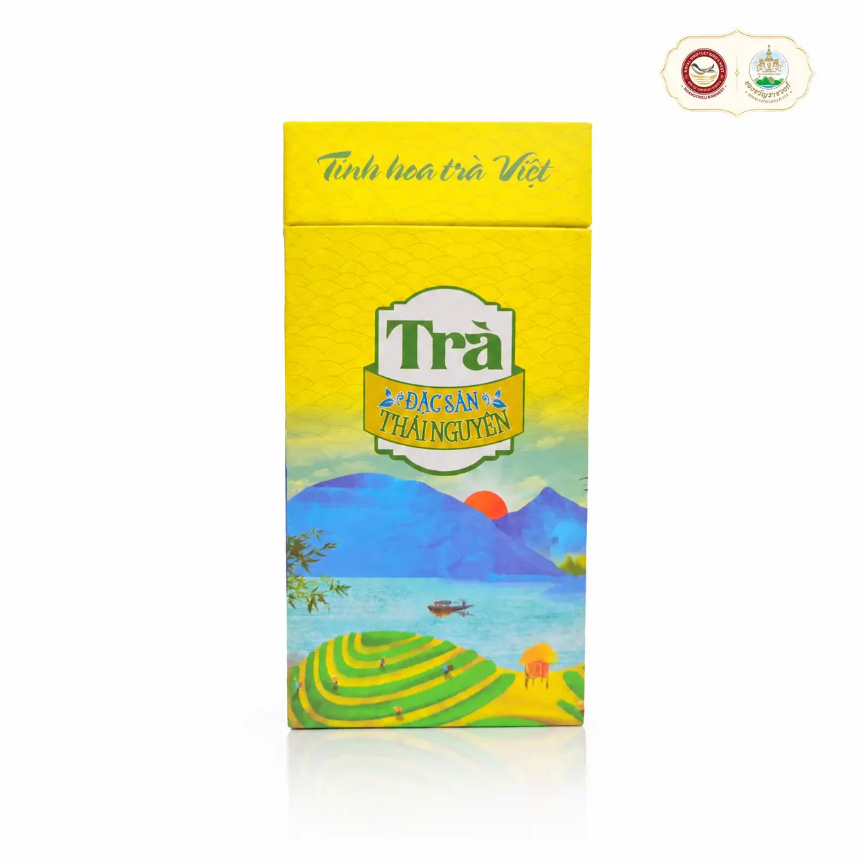 Trà Thái Nguyên truyền thống lầy 5 xanh 200g/ hộp