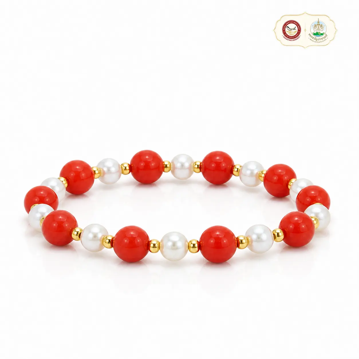 红砂珍珠手串 Vòng Tay Hồng Sa Trân Châu