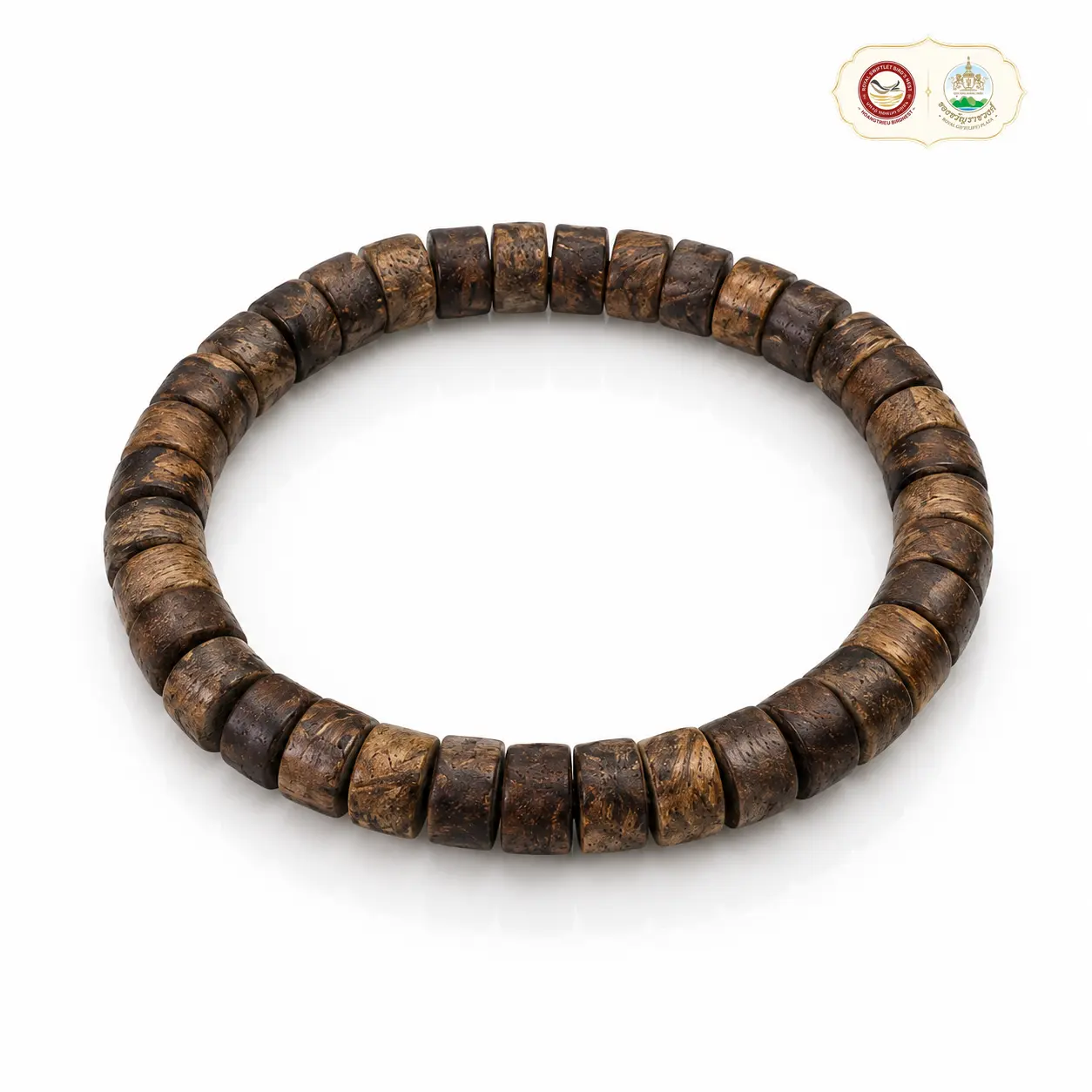 TL- VÒNG TRẦM BANH INDO HÌNH KHÚC GỖ