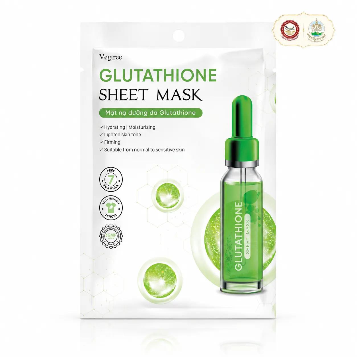 Mặt nạ vegtree xanh lá Vegtree
