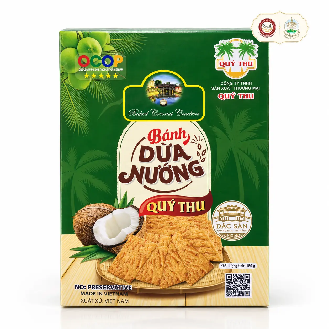 Bánh Dừa Nướng - Gói 150g