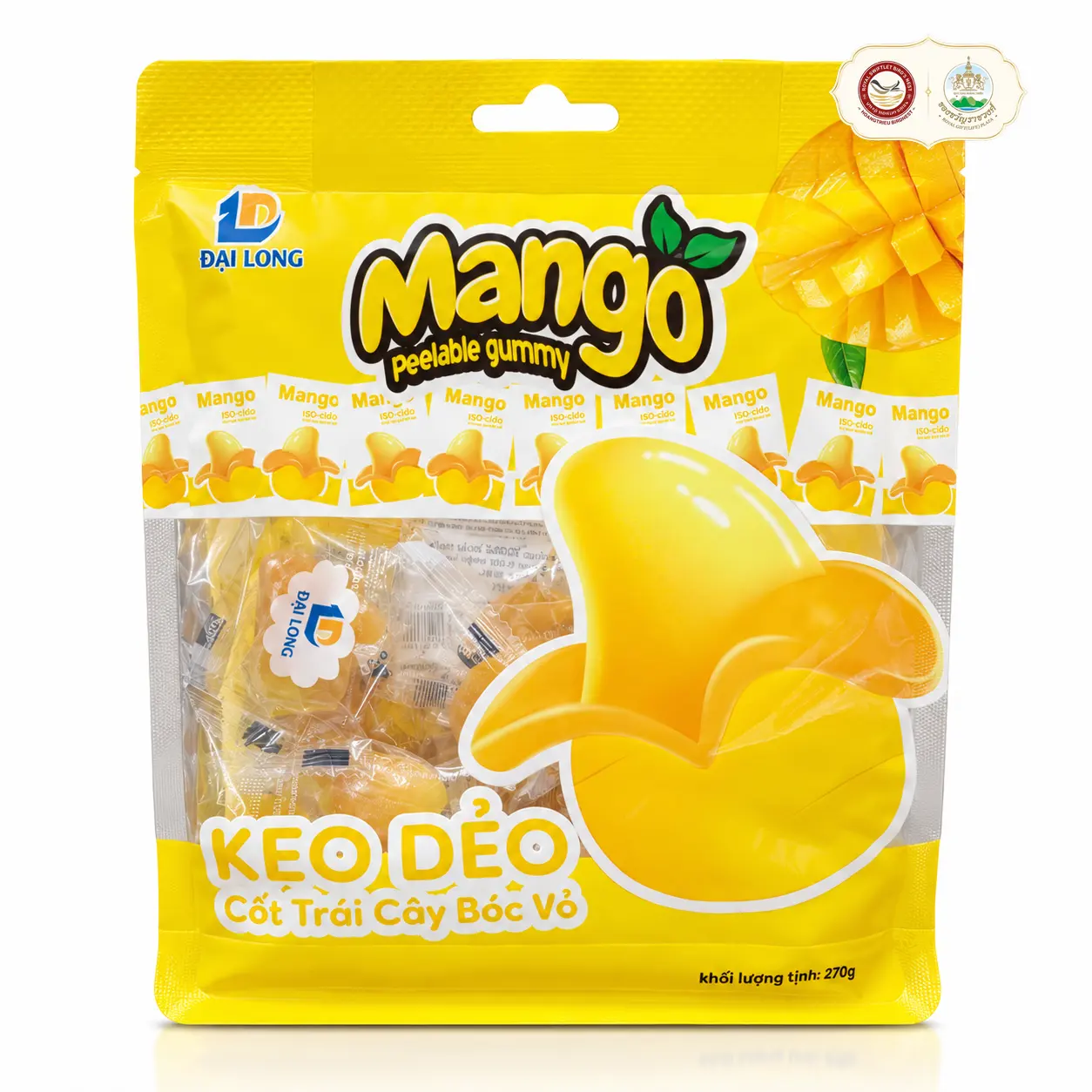 Kẹo Dẻo Đại Long Cốt Trái Cây
