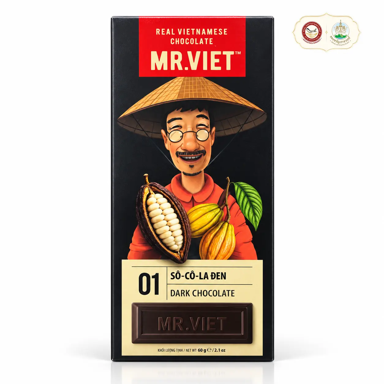 MR.VIET Socola Đen Cà Phê Chồn
