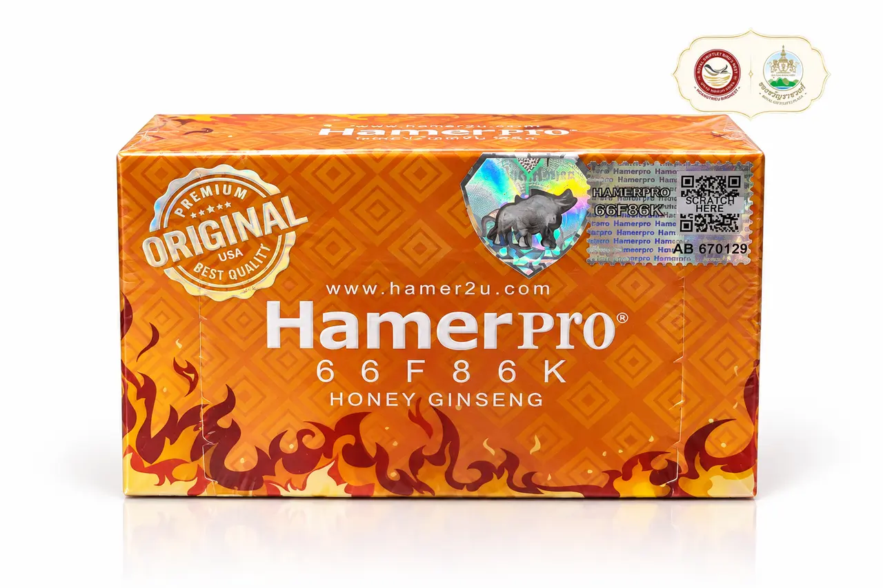 Kẹo Sâm HamerPro 66F86K Honey Ginseng 2