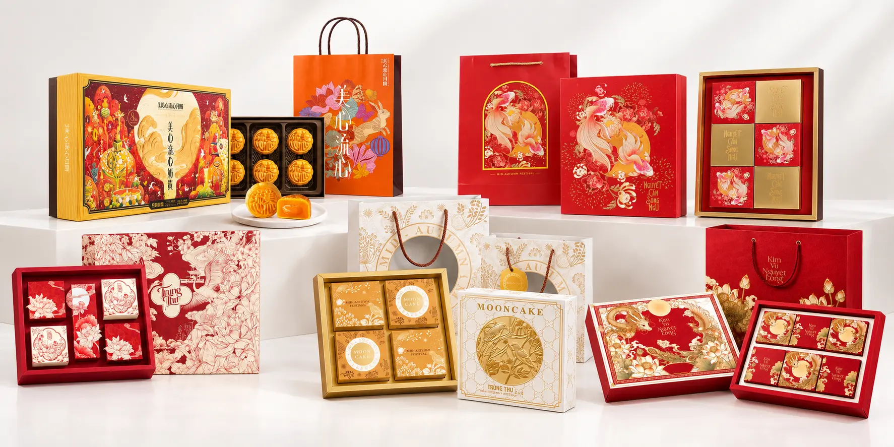 Hơn 20 Set Quà Trung Thu — Trọn Vị Đoàn Viên | 20余款中秋礼盒，尽显团圆心意
