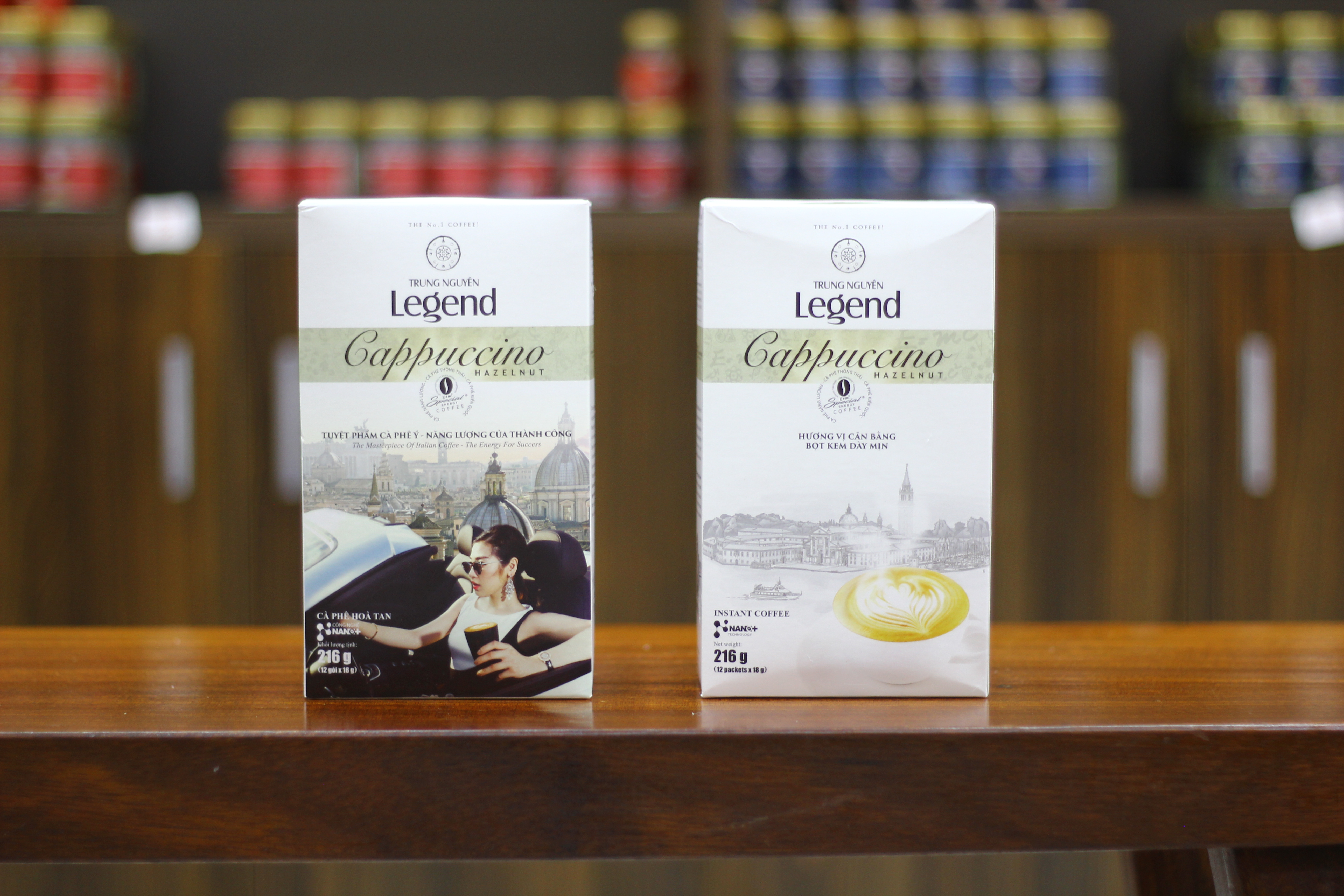 Trung Nguyên Legend Cappuccino Hương Hạt Dẻ – 216g